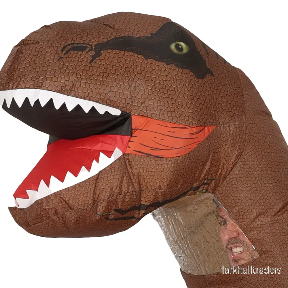 Uppblåsbardräkt, big dinosaur - Bild 2
