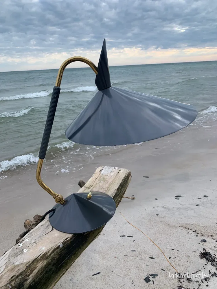Sällsynt Hala bord/vägg vintage lampa - Bild 2