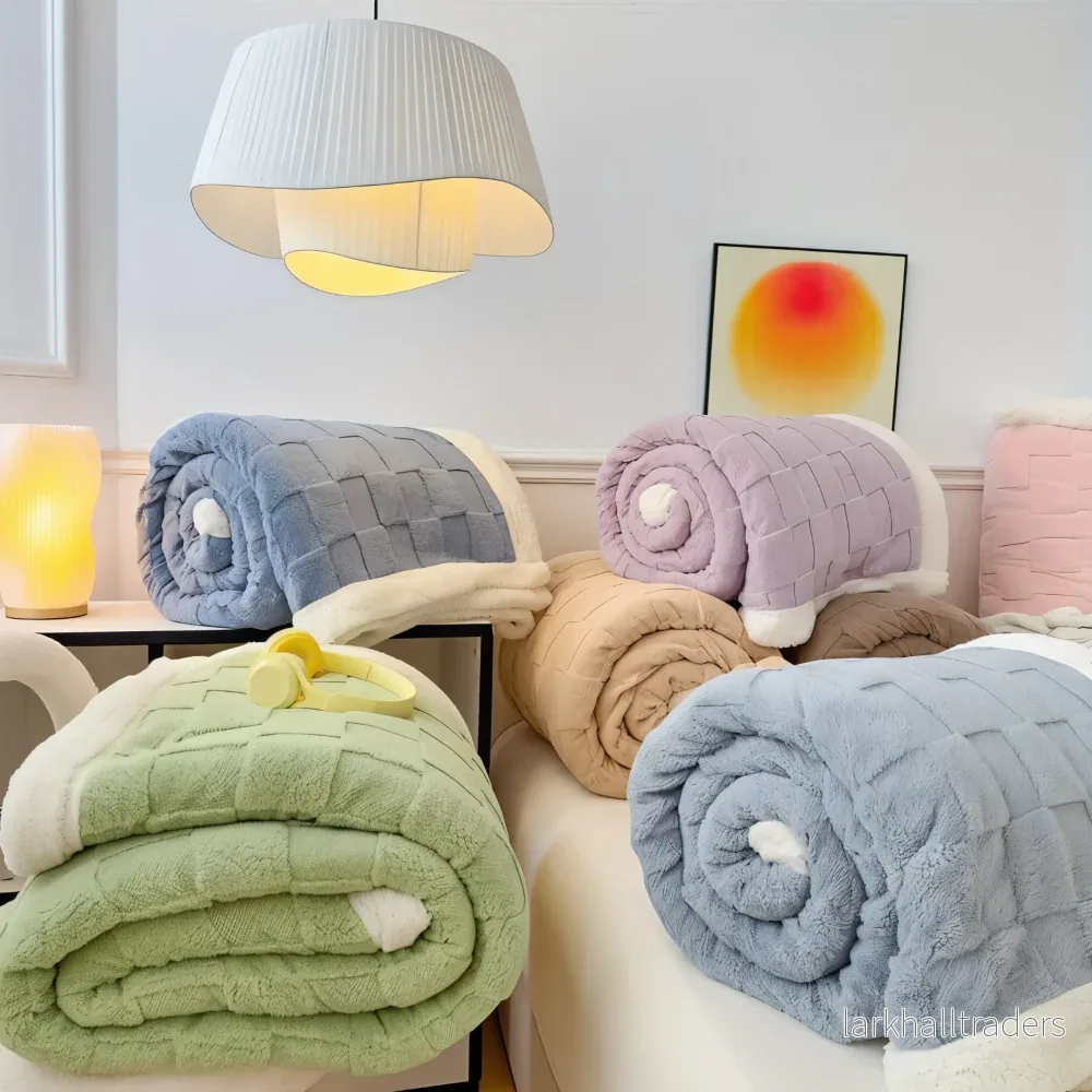 CozyCheck Luxe – Vändbar Vinterpläd i Tjock Isolerad Fleece CozyCheck Luxe – Vändbar Vinterpläd i Tjock Isolerad Fleece