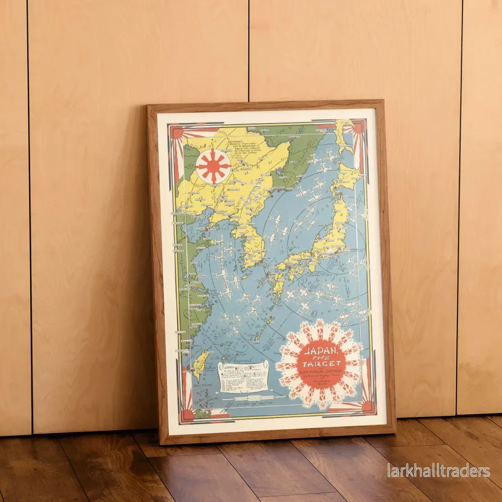 Japanmåltavla Poster