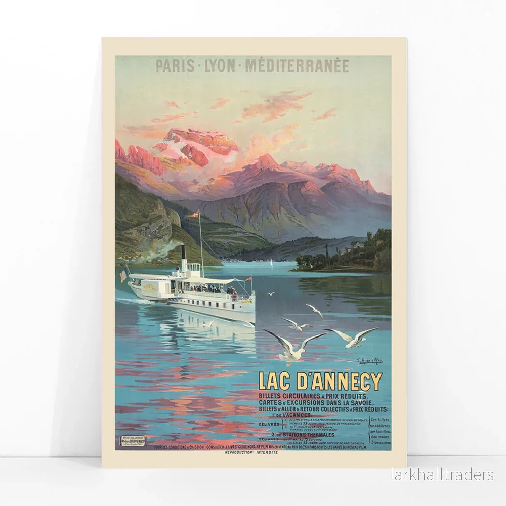 Annecysjön Poster - Bild 3