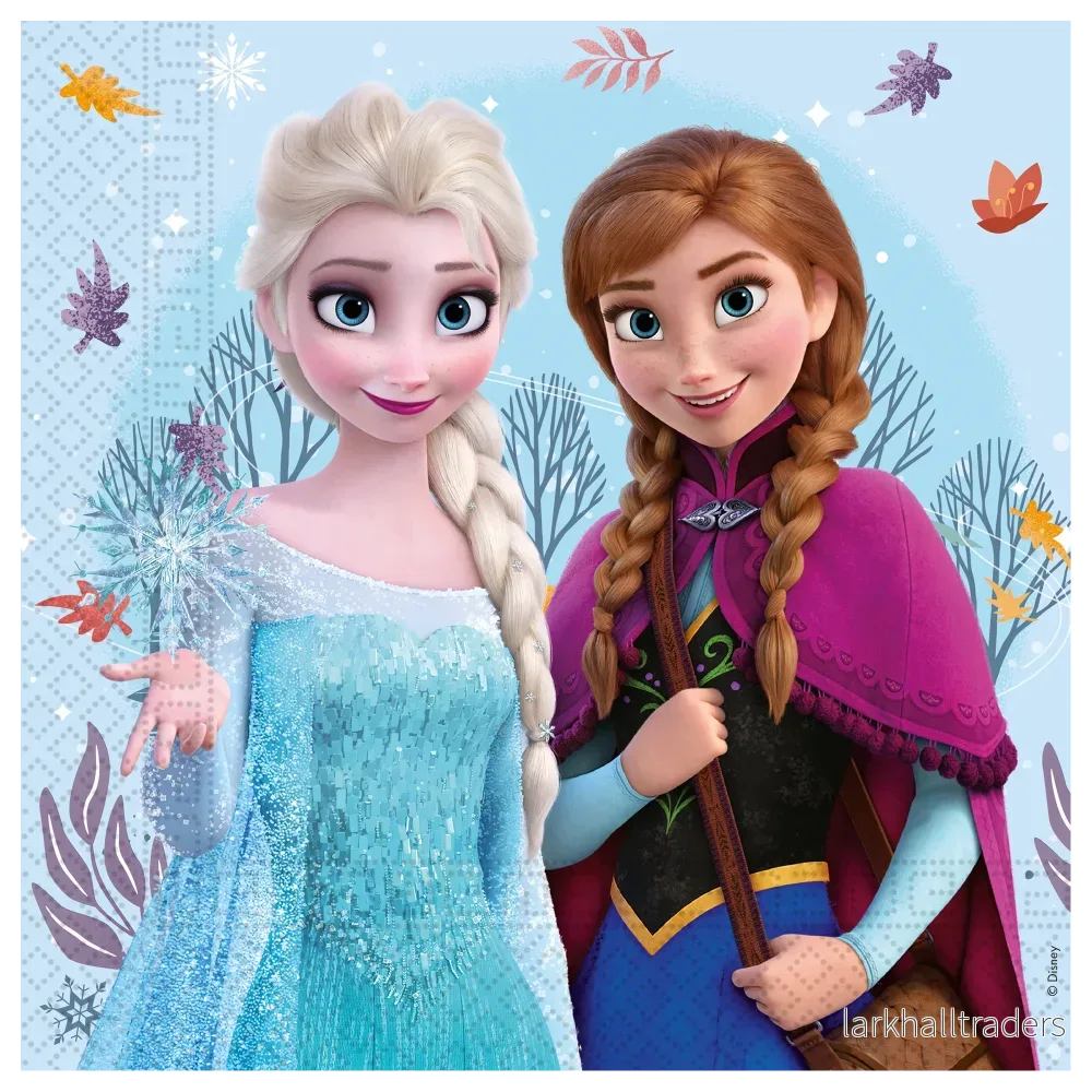 Servetter, Frozen 33x33 cm 20 st