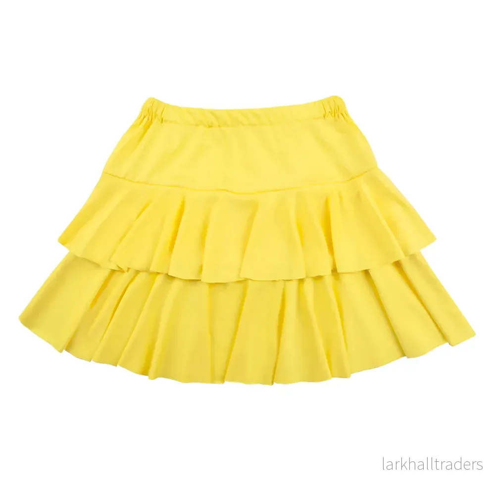 Kjol, 80-tal neon gul one size - Bild 3