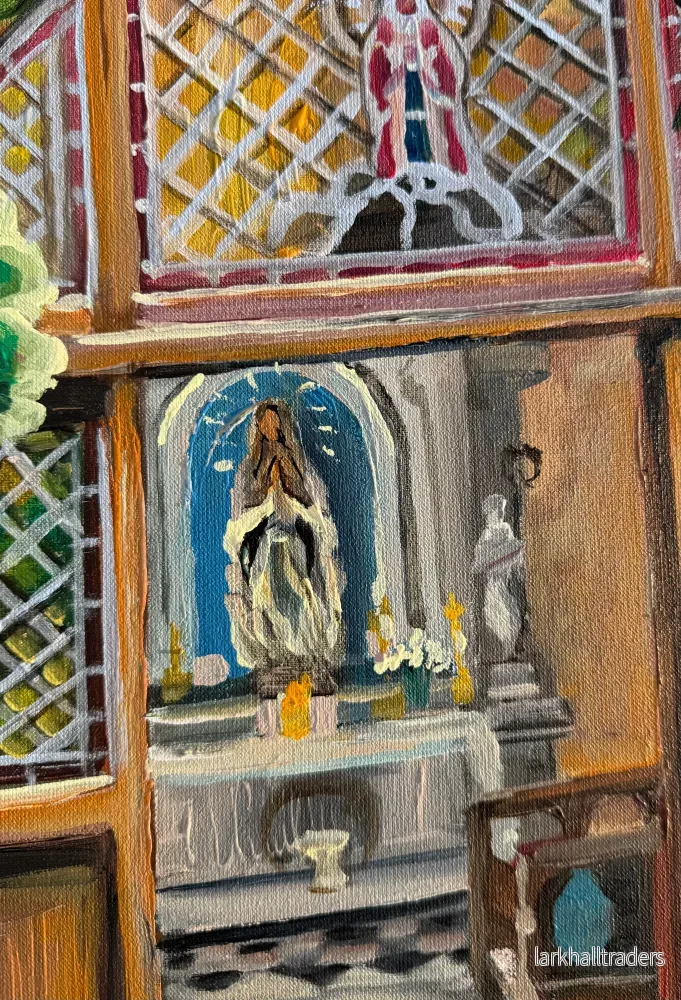“Prickly” Original Akrylmålning - Bild 3