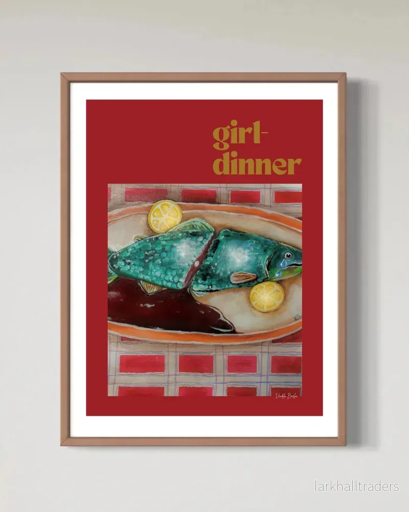 girl dinner – Poster