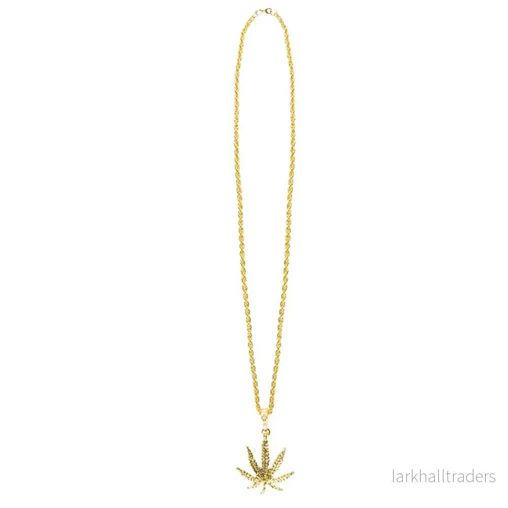 Halsband, marijuanablad - Bild 2