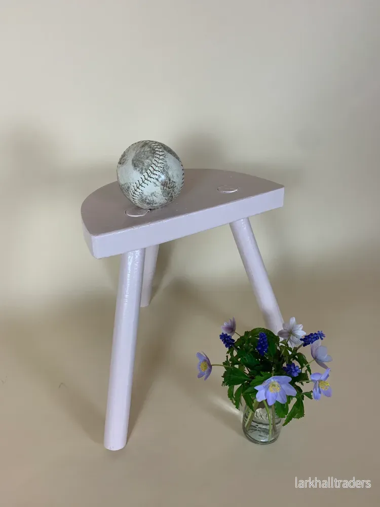 Mjölkpall i rosa