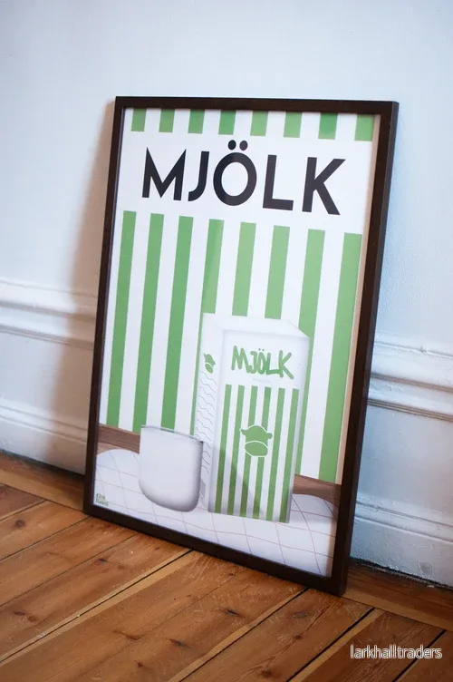 Grön Mjölk Poster - Bild 2