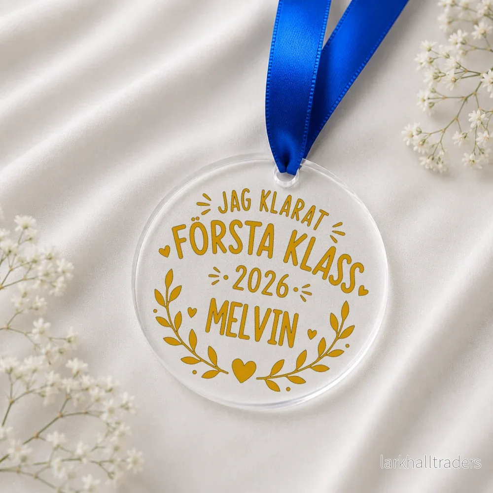 Skolavslutningsmedaljer SVG-paket - Bild 3