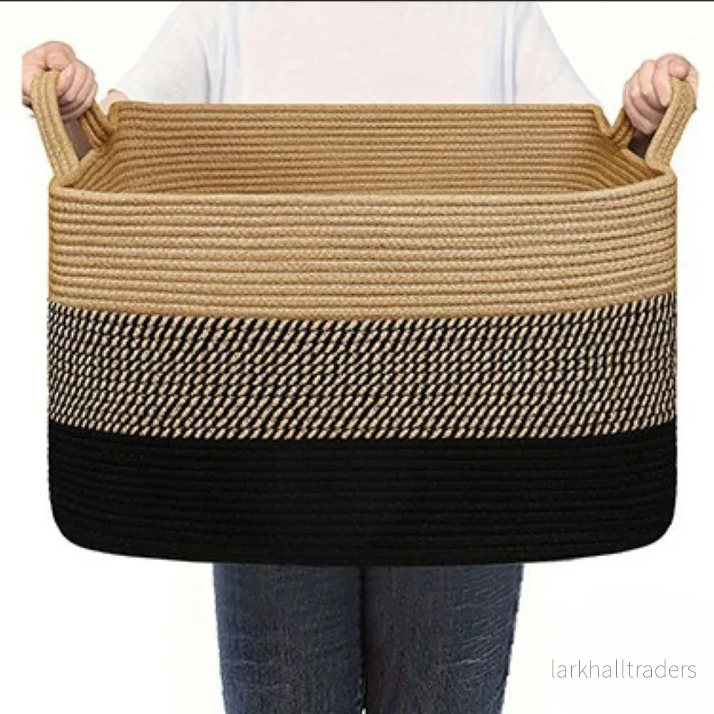 Foldora – Stor Förvaringskorg 55L i Polyester, Fällbar & Tvättbar Foldora – Stor Förvaringskorg 55L i Polyester, Fällbar & Tvättbar