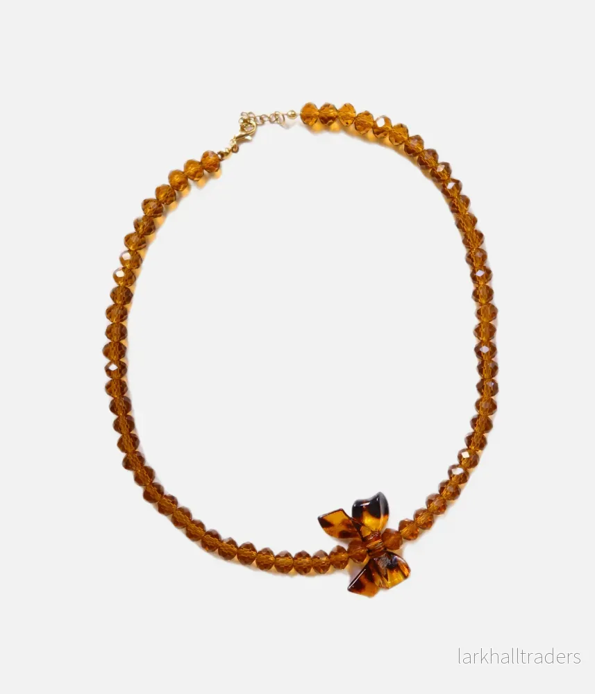 Slips & Bruna Pärlor Halsband Slips & Bruna Pärlor Halsband