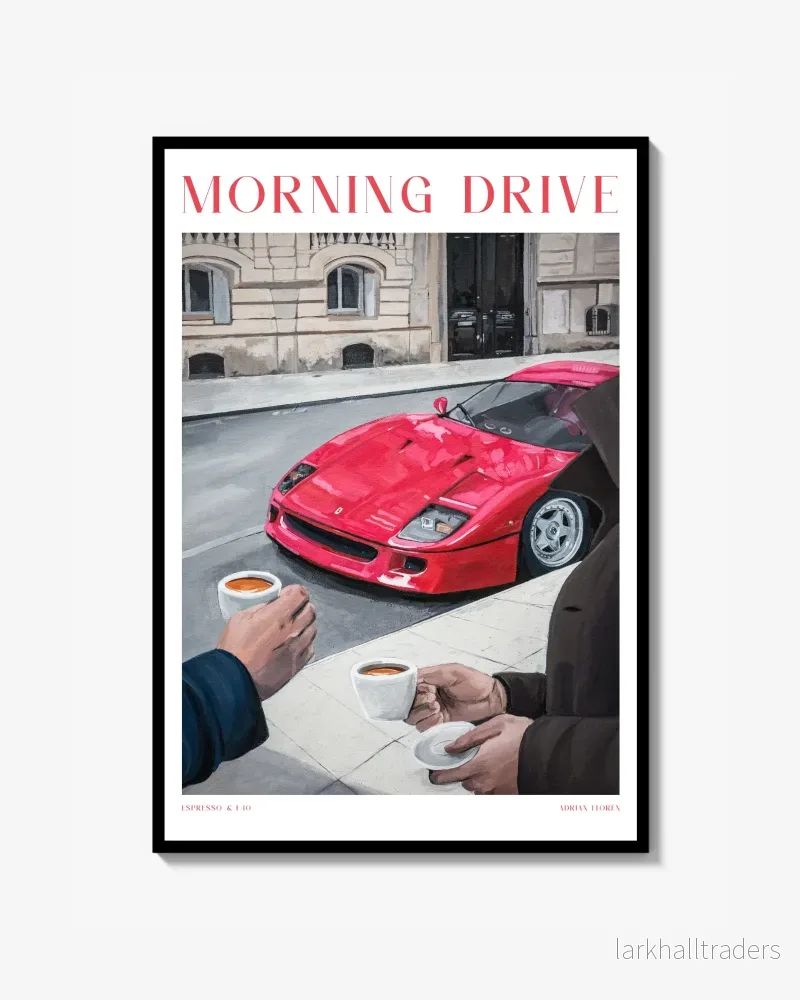 ”Morning Drive” Print ”Morning Drive” Print