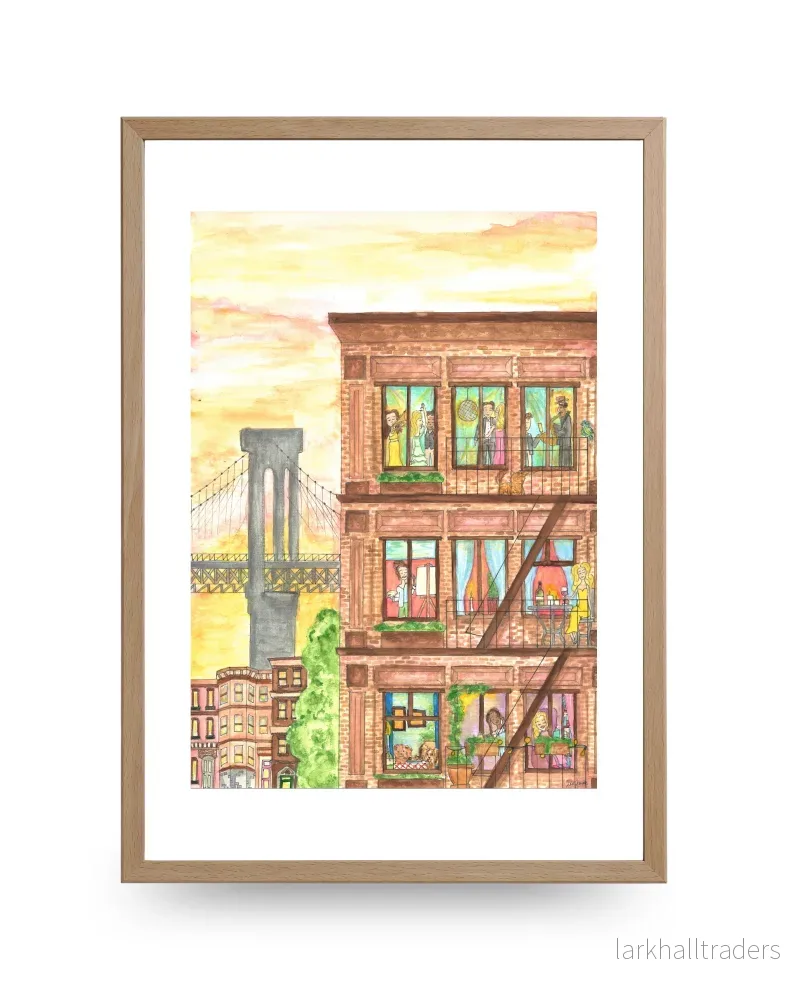 Windows at Sunset Poster - Bild 2