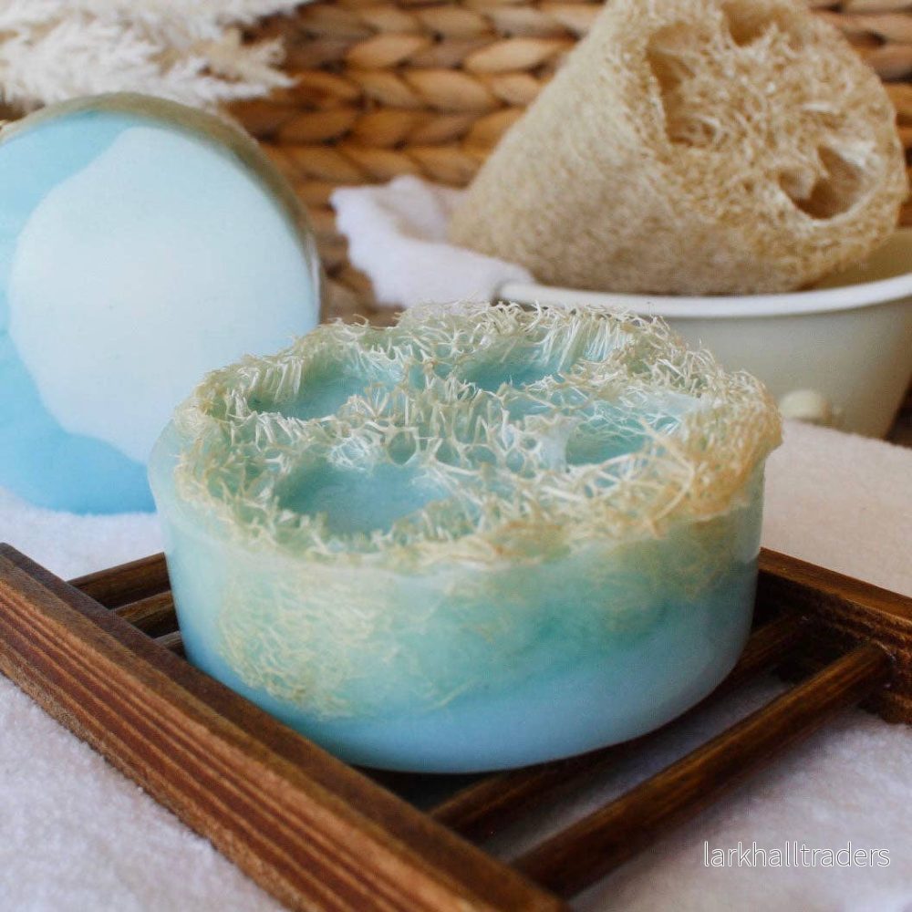 Loofah Cool Water Getmjölk Tvålbar Loofah Cool Water Getmjölk Tvålbar