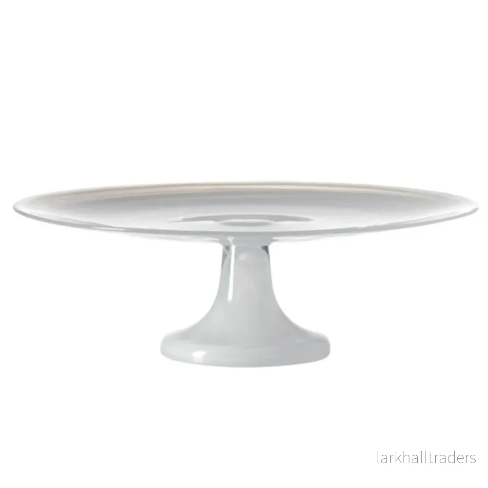 Tårtfat Alabastro 31 cm vit
