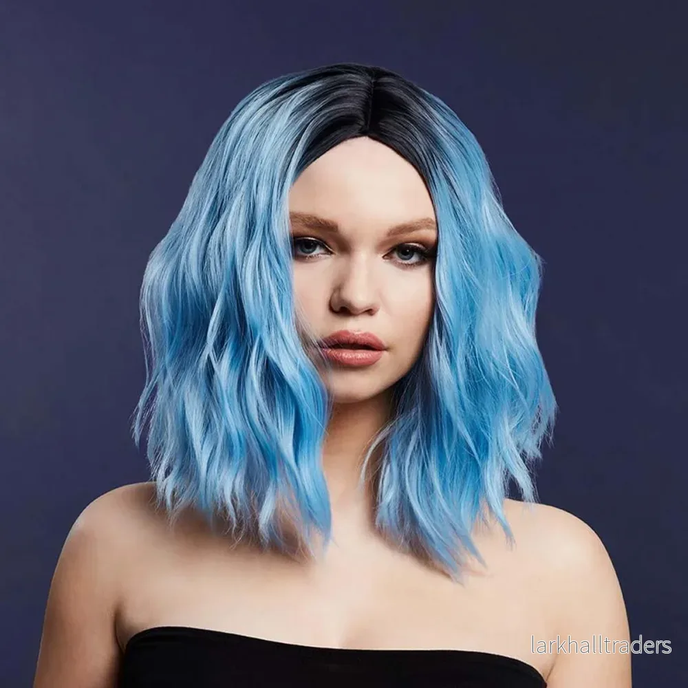 Peruk, Fever Cara Wig Two Toned Blend Baby Blue Peruk, Fever Cara Wig Two Toned Blend Baby Blue