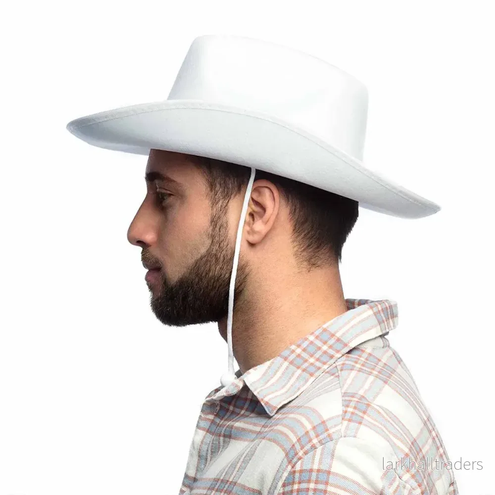 Cowboyhatt, rodeo vit - Bild 3
