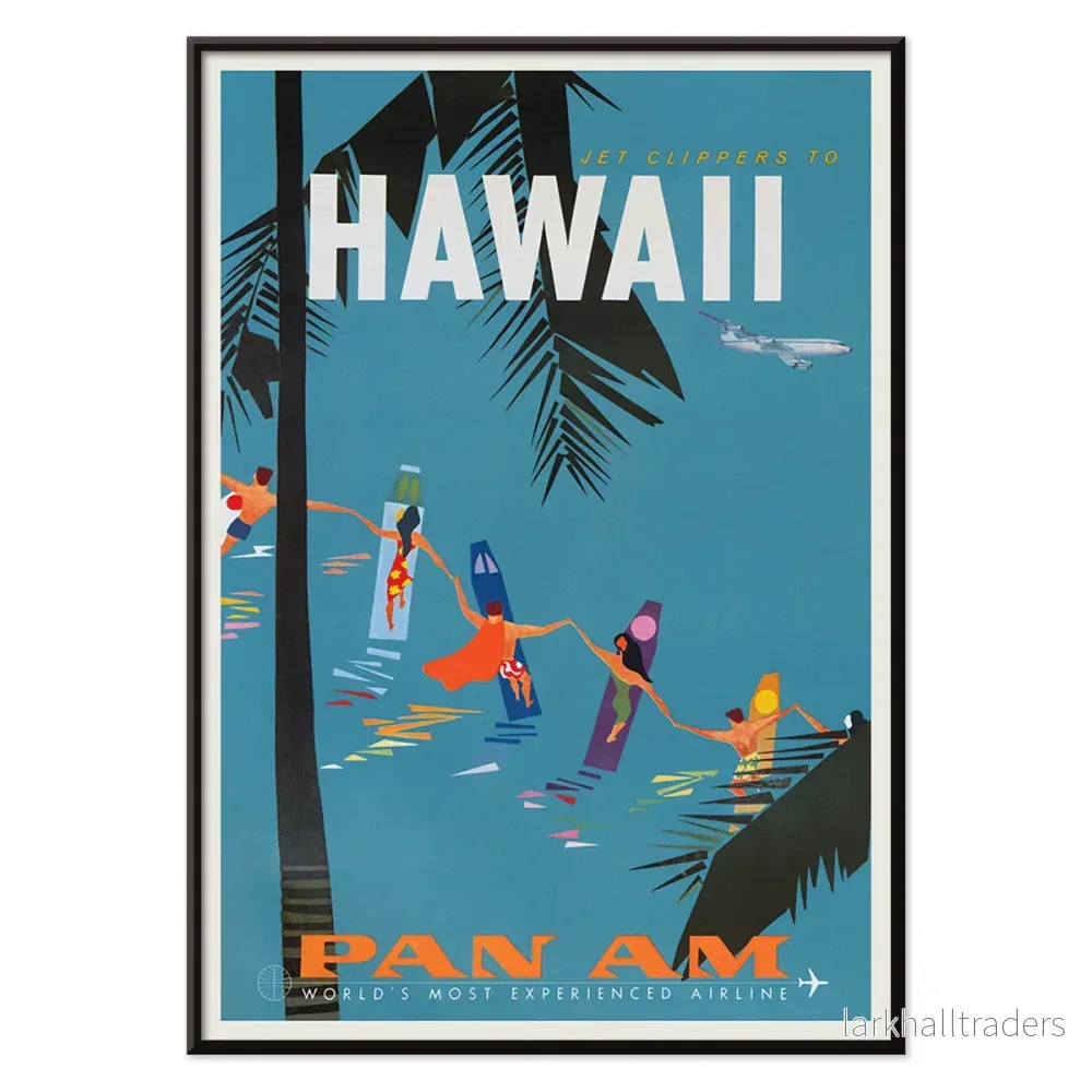 Jet Clipper till Hawaii Poster - Bild 2