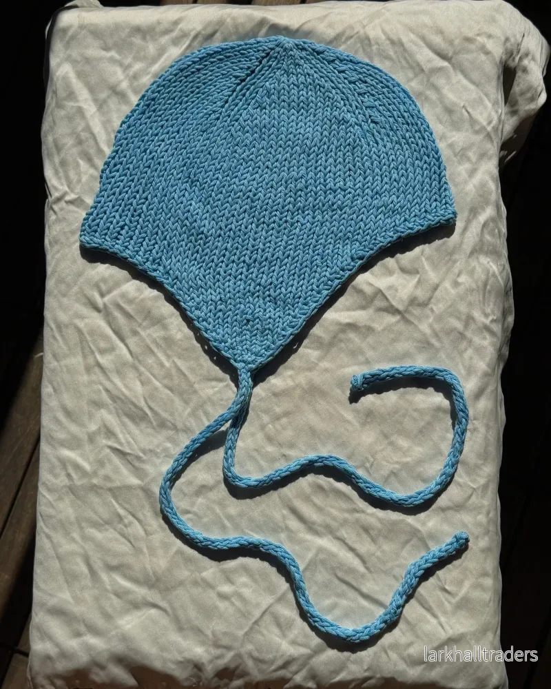 Babyblå Bonnet