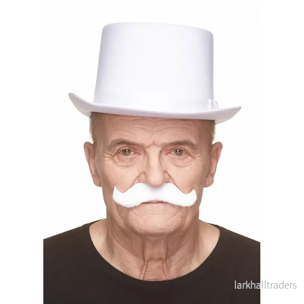 Mustasch, sheriff vit - Bild 2