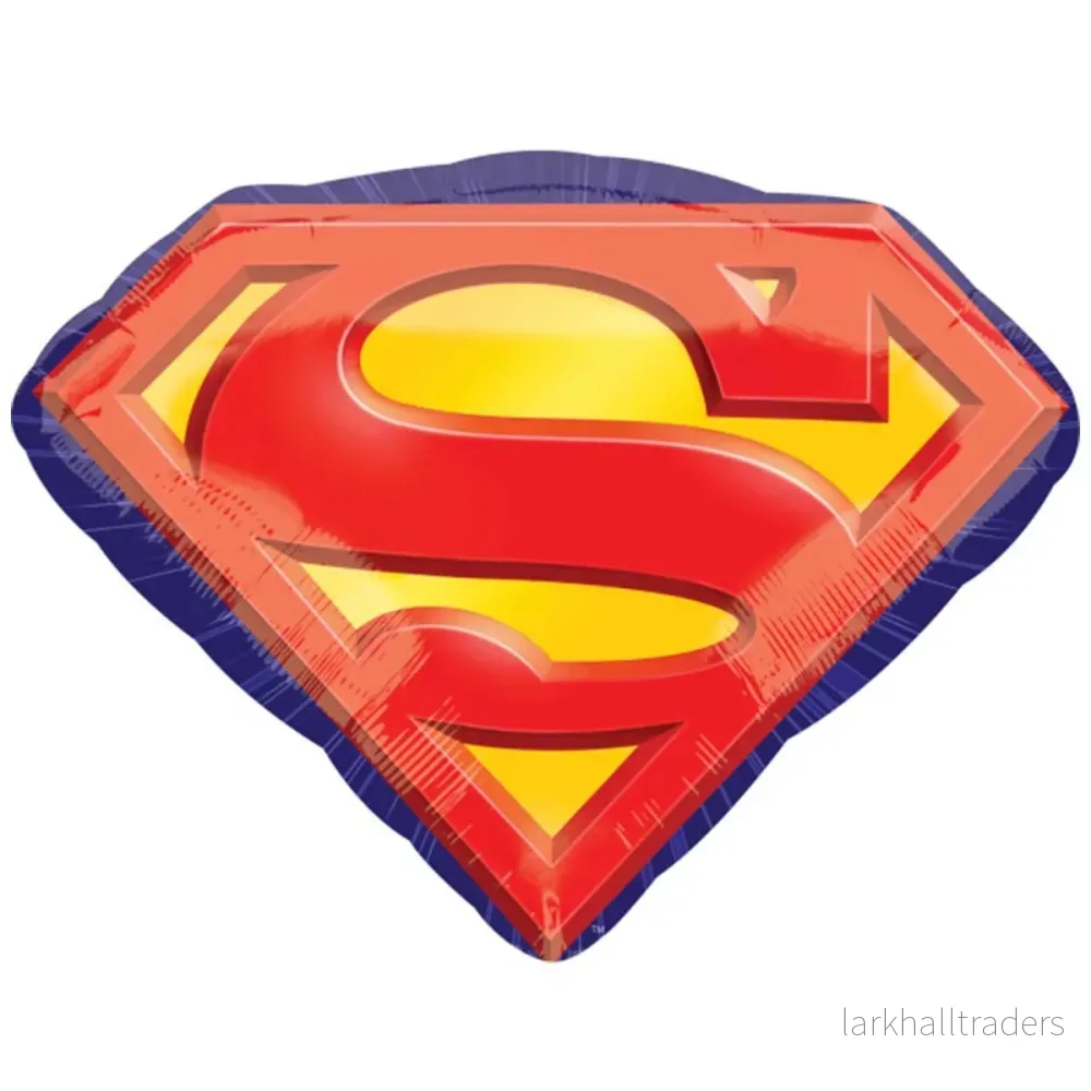 Folieballong, superman 66×50 cm