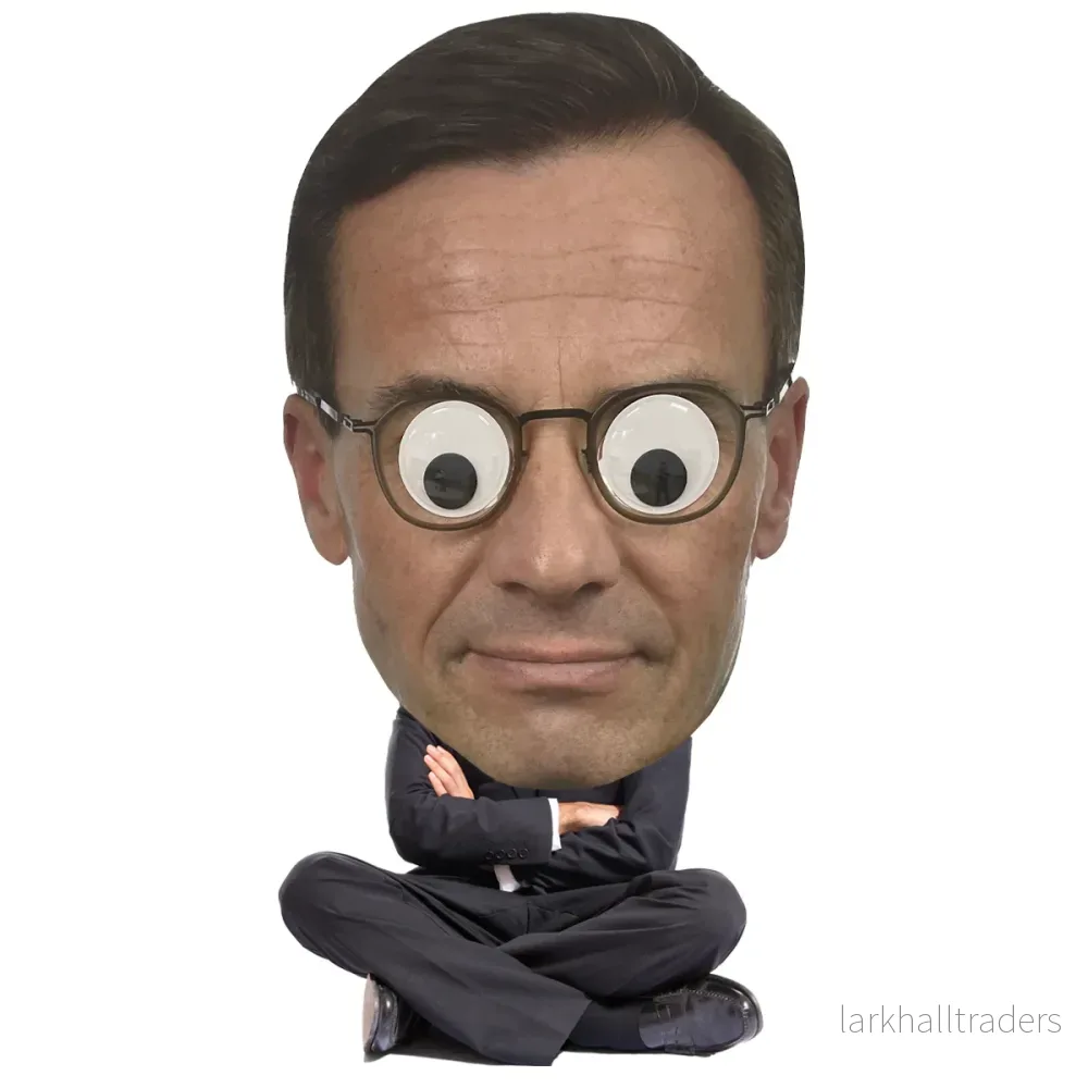 Pappmask jumbo, Ulf Kristersson - Bild 2