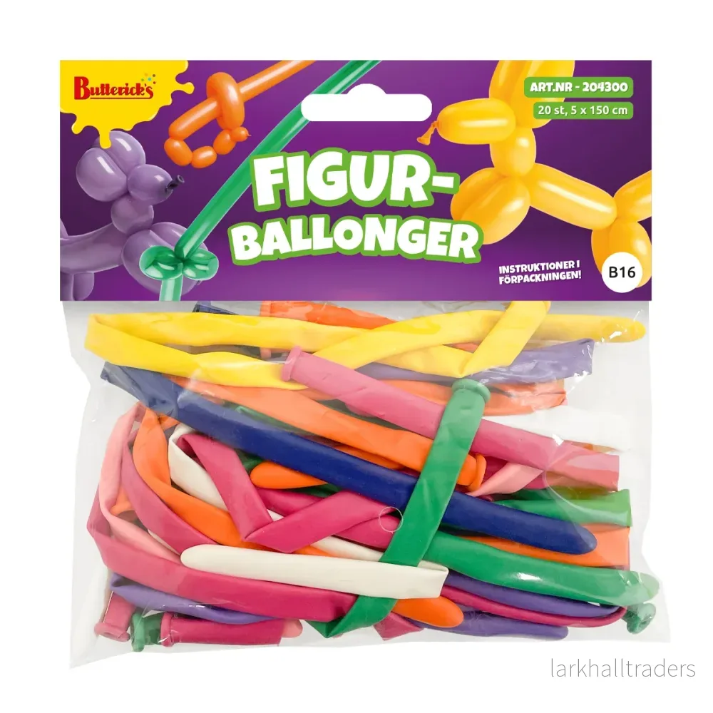 Figurballonger, 20 st - Bild 2