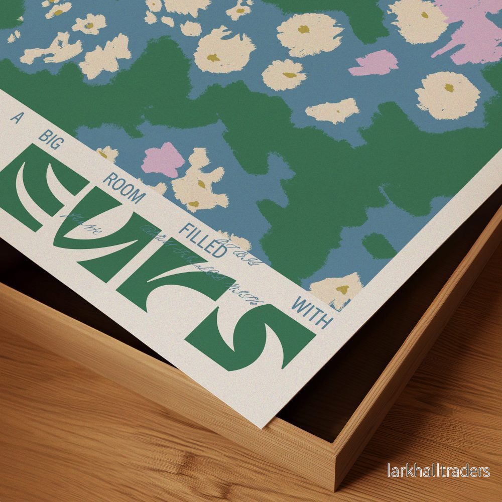 Fleurs (Grön) - Poster - Bild 3