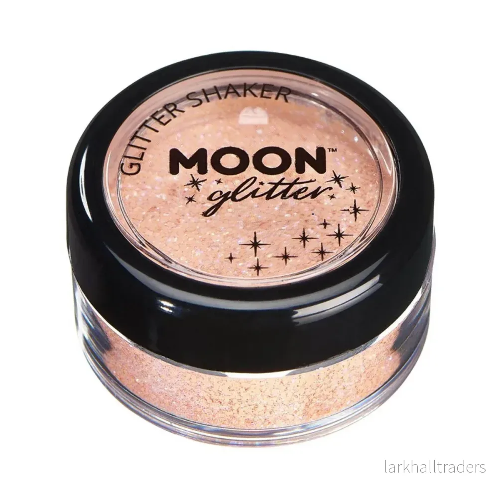 Moon Glitter Pastel Glitter Shakers, peach 5 g