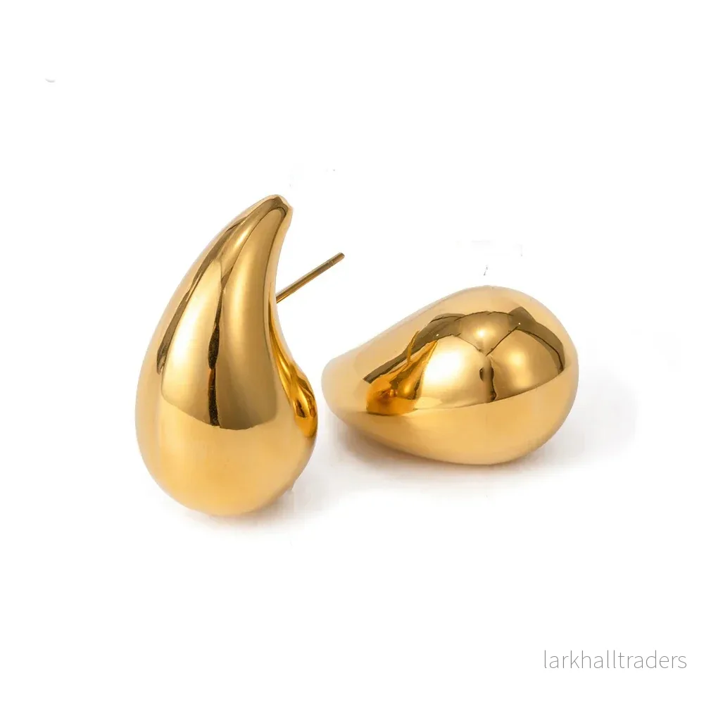 FAUCARIA – Chunky Guld Örhängen FAUCARIA – Chunky Guld Örhängen
