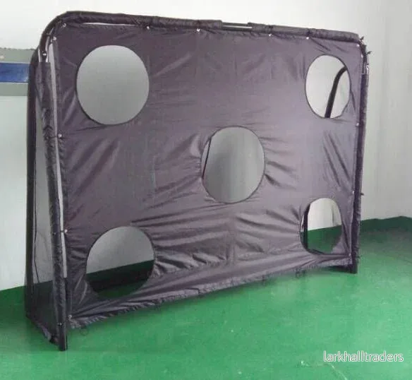 Fotbollsmål av hög kvalitet för precisionsskott/träning 300 x 200 x 90 cm (målväven kan enkelt tas av)