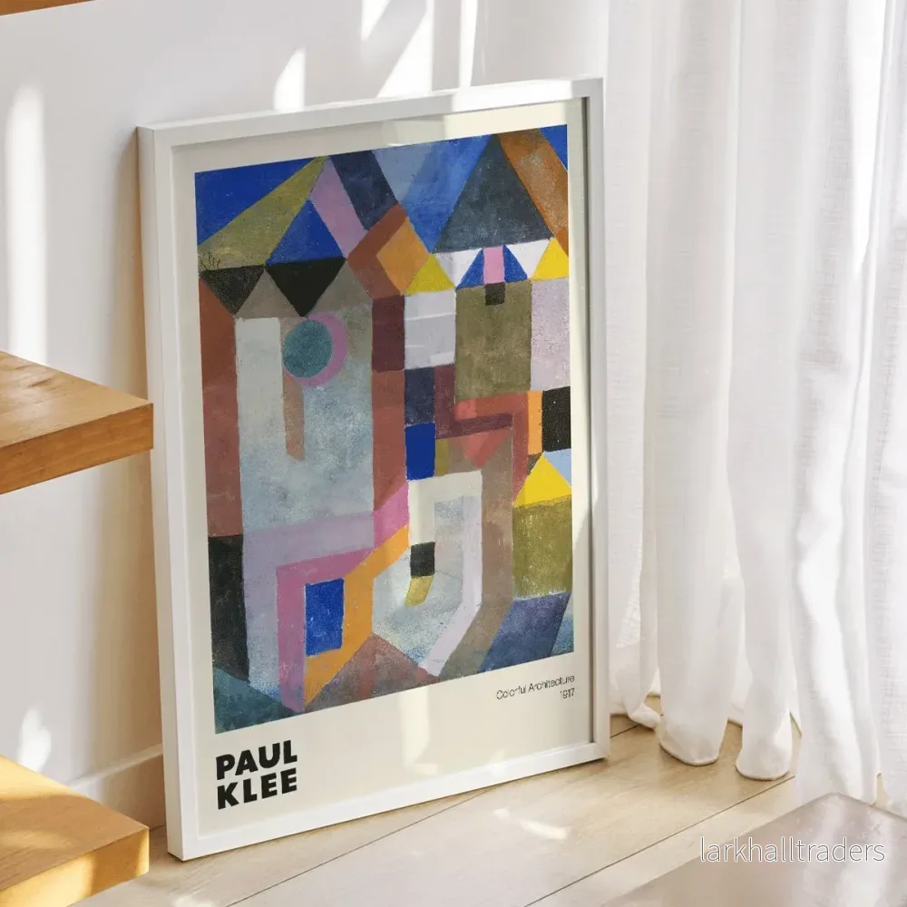 Färgglad Arkitektur Poster - Bild 3