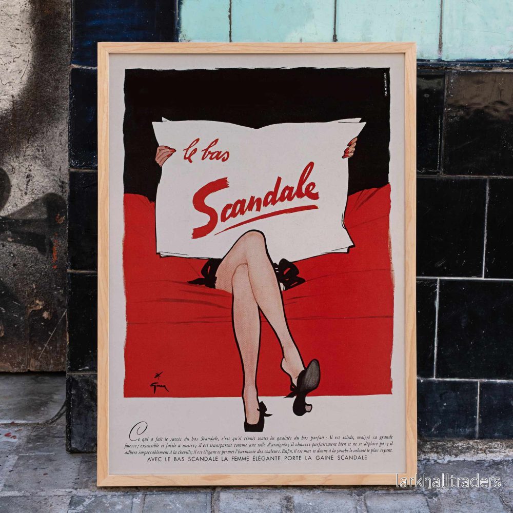 Le bas scandale Poster