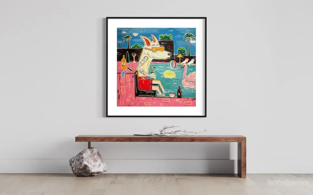 Pandemic Vacay Fine Art Print – Signerad och numrerad
