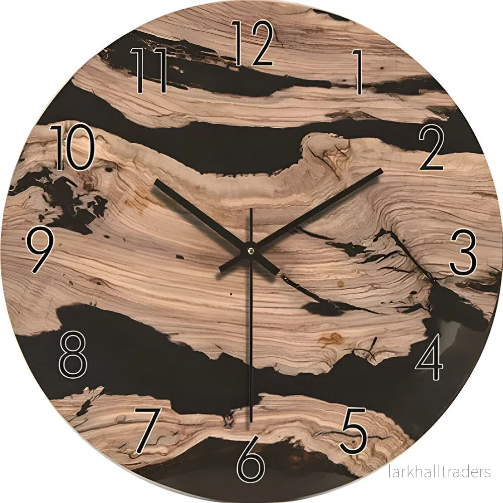 TimberHush – Minimalistisk Träväckarklocka i Modern Skandinavisk Design - Bild 2