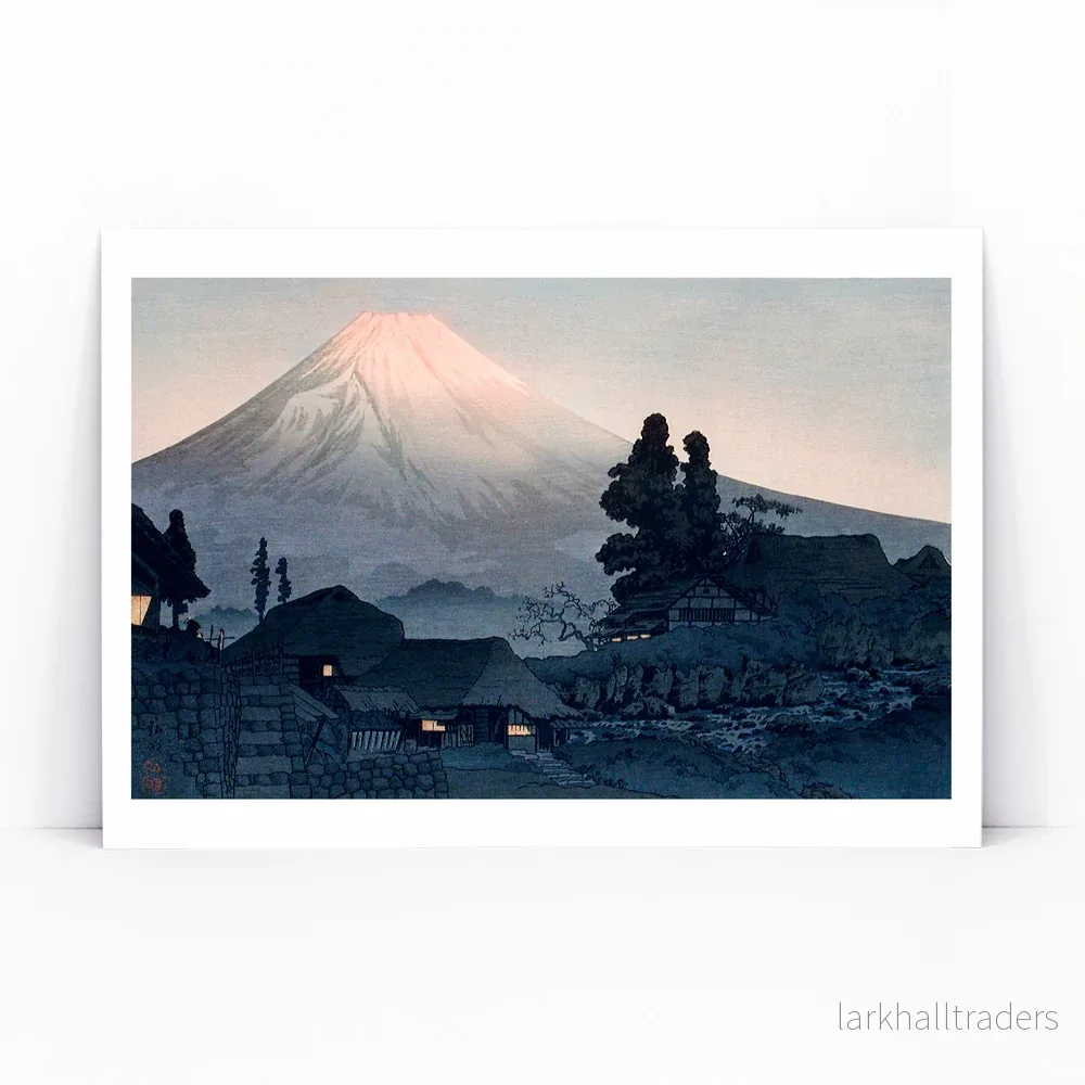 Fuji från Mizukubo Poster - Bild 3