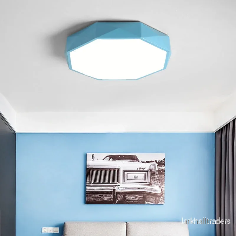 Modern skandinavisk LED-taklampa i abstrakt design - Bild 3