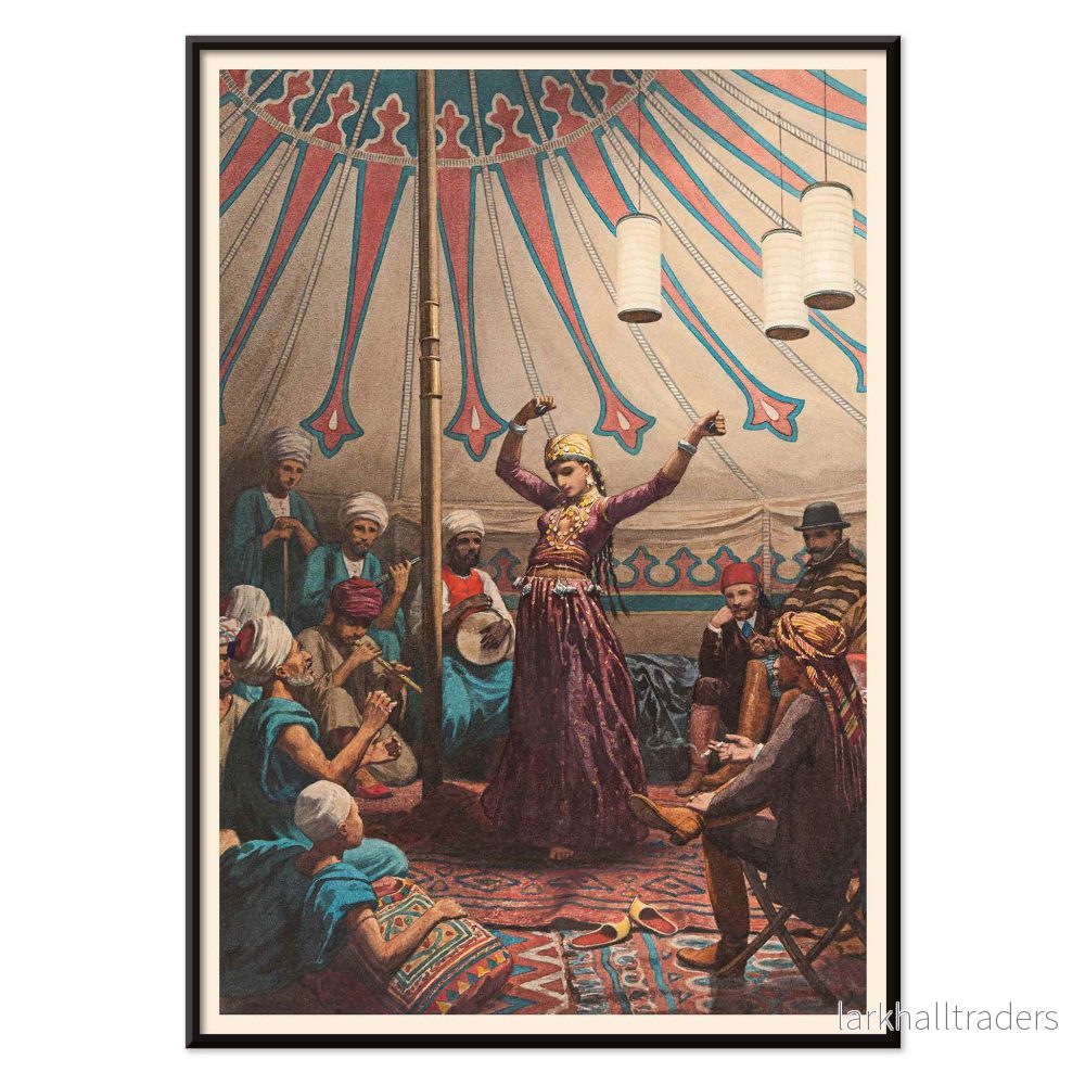 Egyptisk dansös Poster - Bild 2