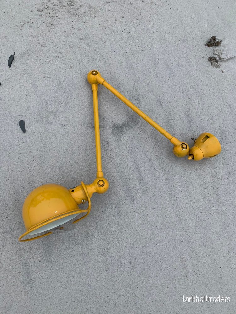 Jieldé vägglampa med två armar - Gul - Bild 2