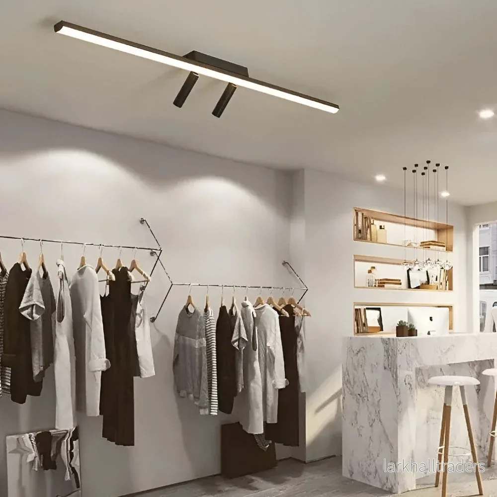 LinéaLux – Chic LED-Skena Lampa med Justerbara Spotlights för Sovrum & Kök - Bild 2
