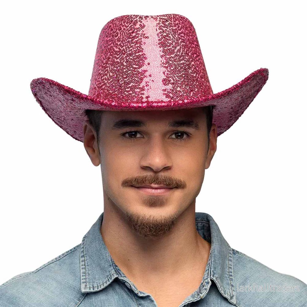 Cowboyhatt, hot pink - Bild 3