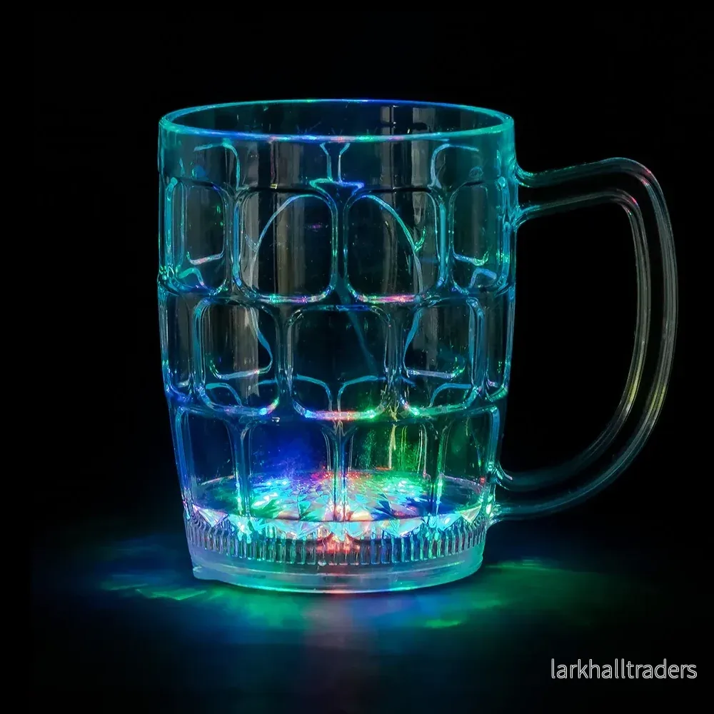 Ölsejdel i plast, LED 55 cl - Bild 2