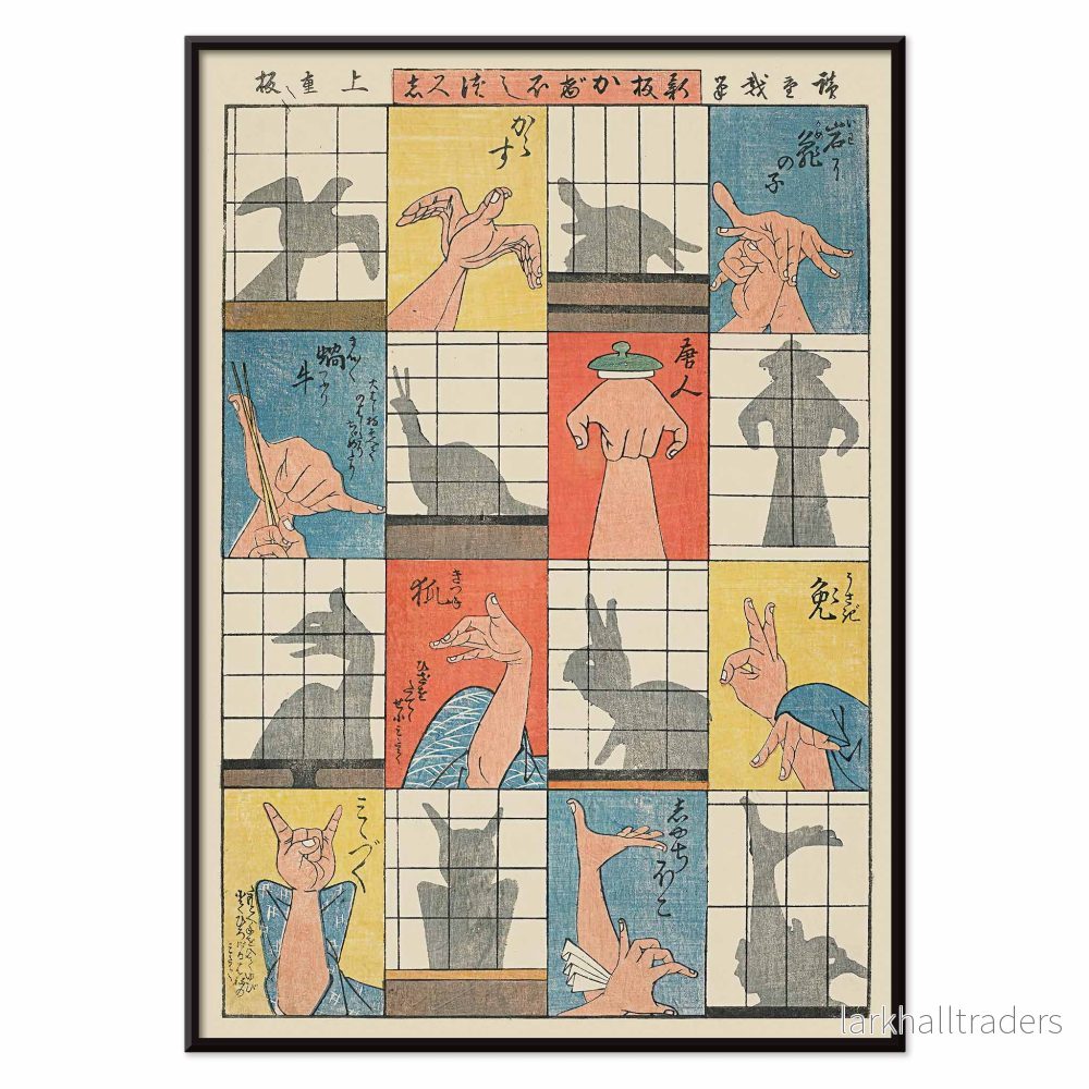 Åtta skuggfigurer Poster - Bild 2