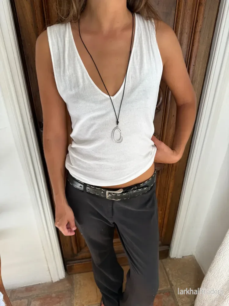 GRASSE – Silver Virvel Halsband