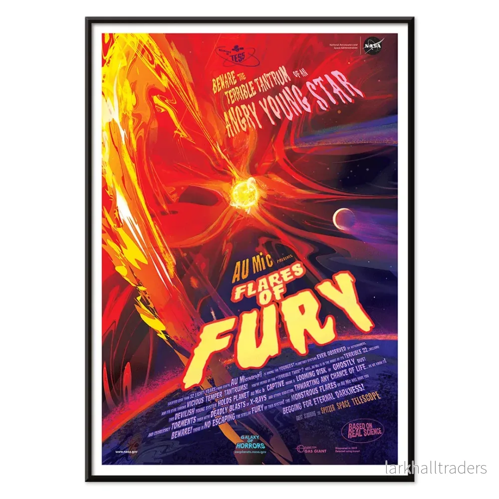Vredens flammor Poster - Bild 2