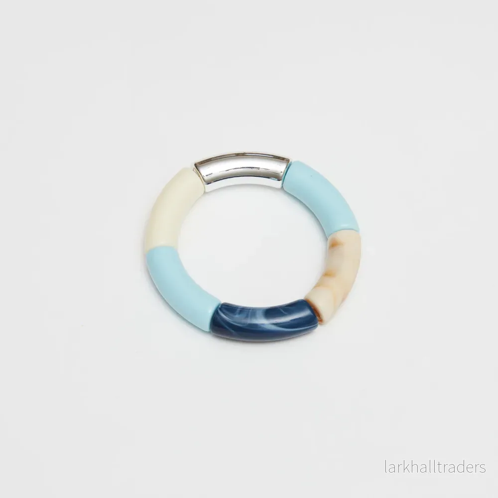 Antibes & Cloudy Blue Bundle Armband