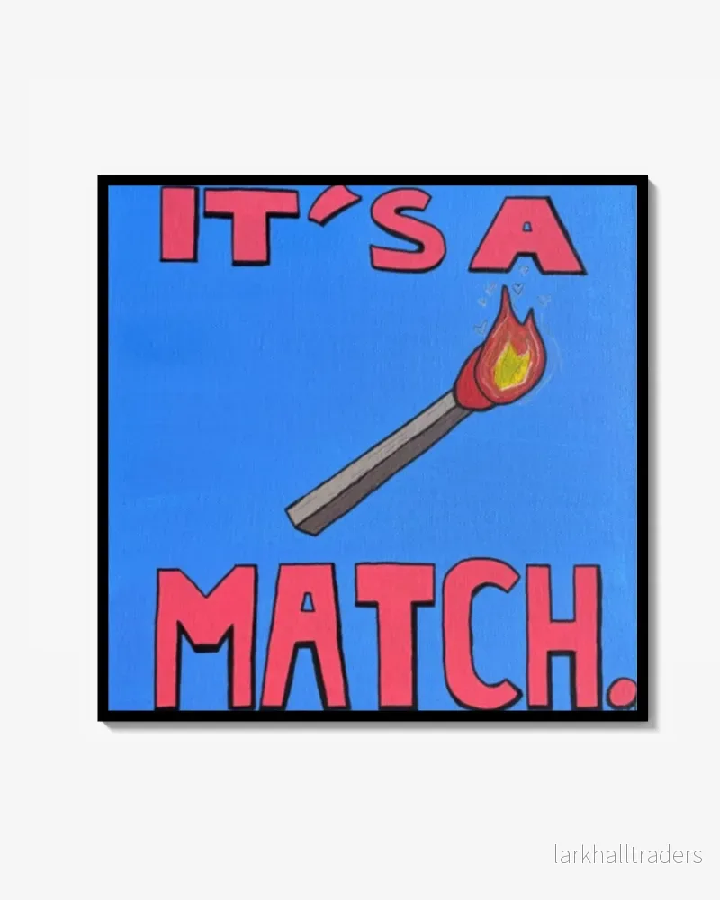 It’s a match Poster It’s a match Poster