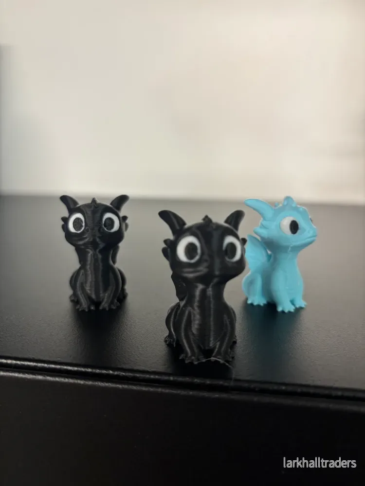 Minidrake med ögon Minidrake med ögon