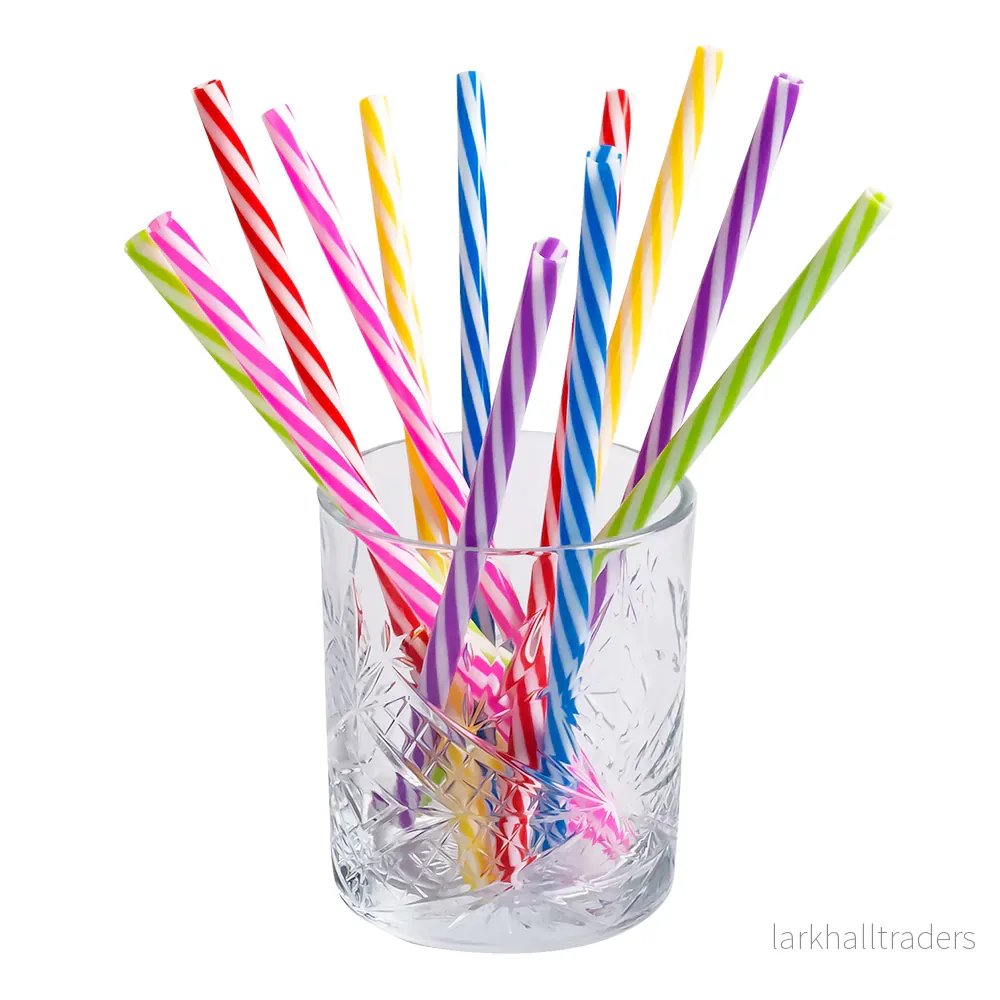 Återanvändbara plastsugrör, 12 st Återanvändbara plastsugrör, 12 st
