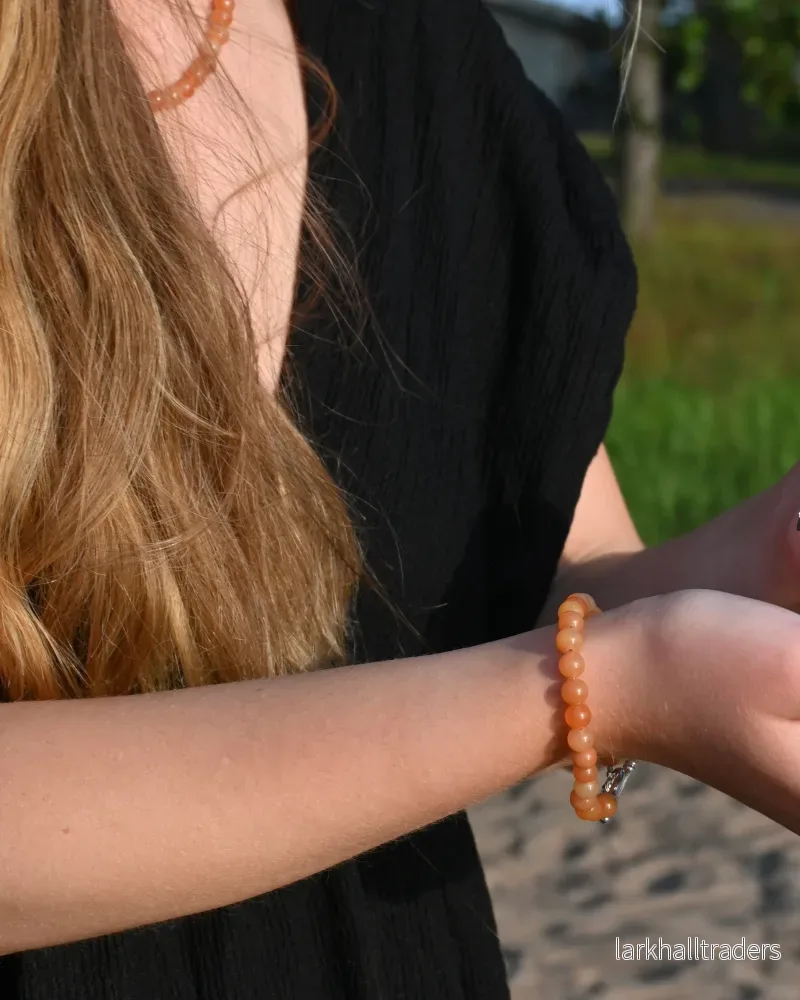 Amelia - armband orange aventurin - Bild 2